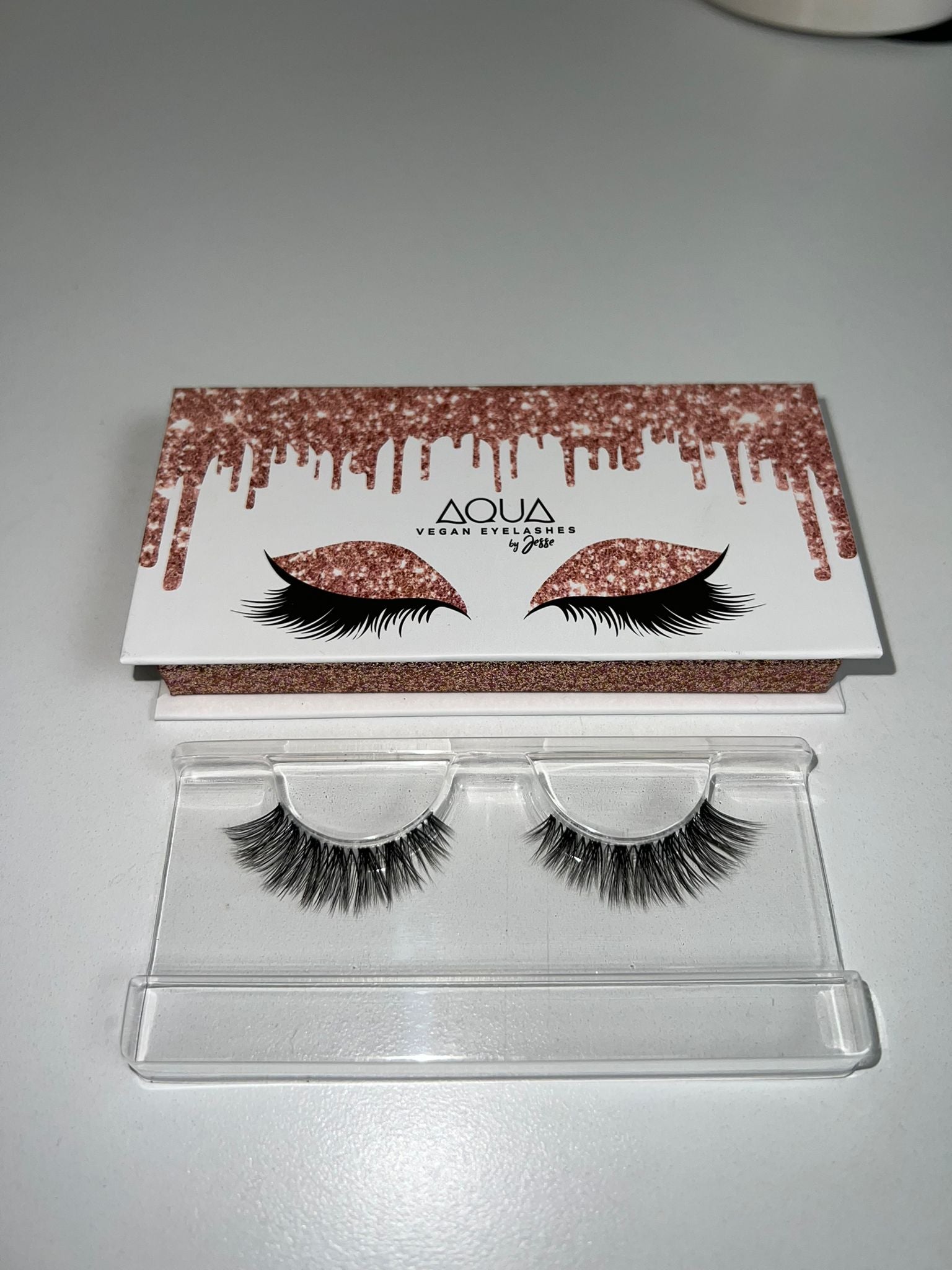 AQUA FAUX EYELASHES