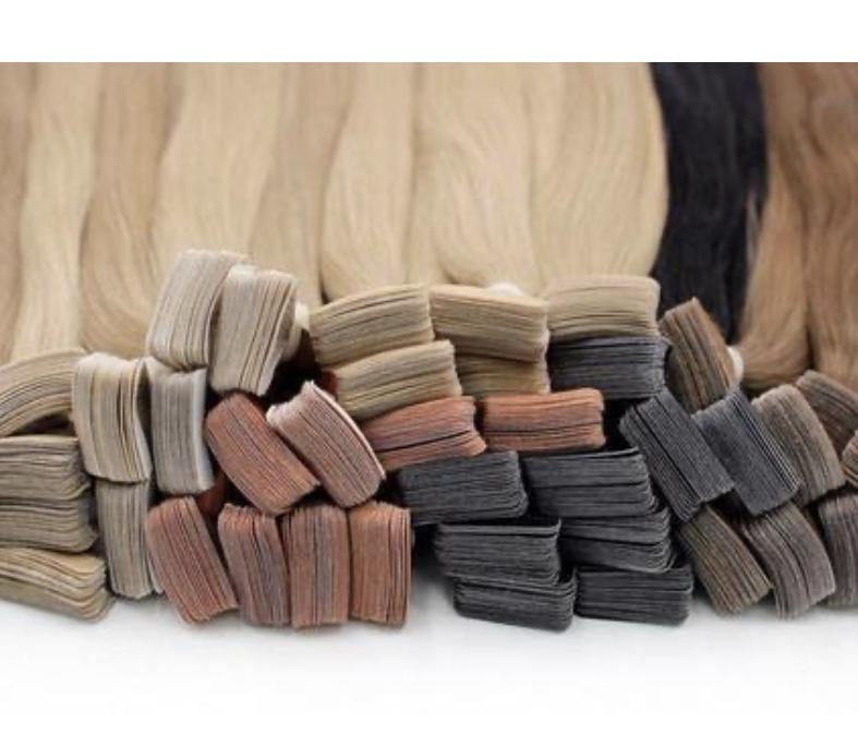 DARK OMBRE TAPE-IN HAIR EXTENSIONS