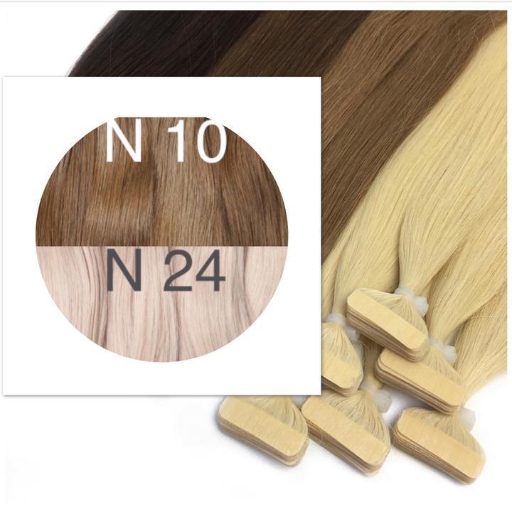 LIGHT OMBRE TAPE-IN HAIR EXTENSIONS