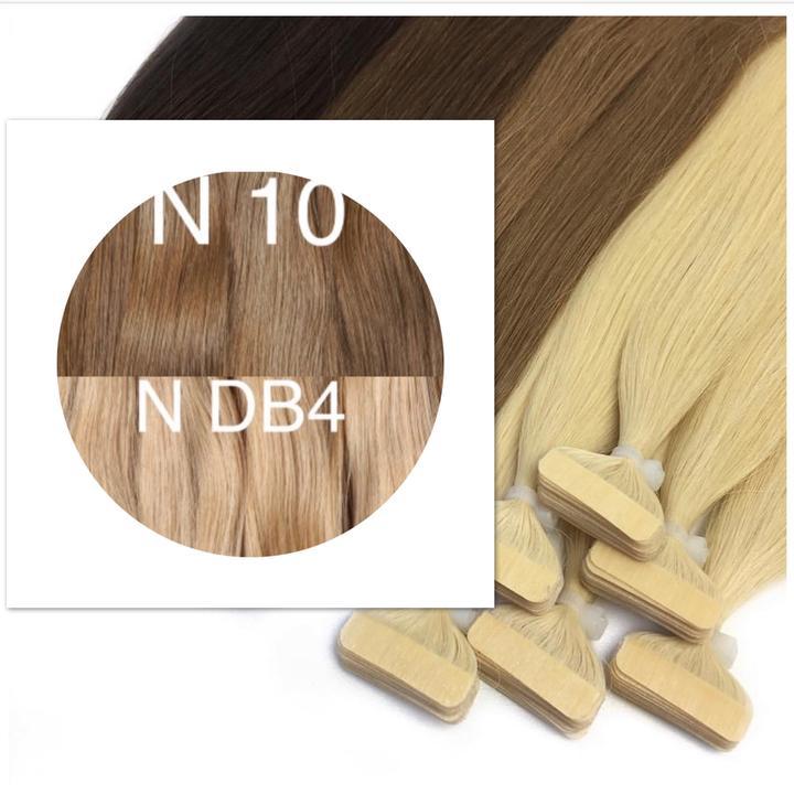 LIGHT OMBRE TAPE-IN HAIR EXTENSIONS