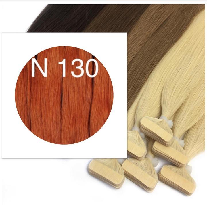 RED BROWN TAPE-IN HAIR EXTENSIONS