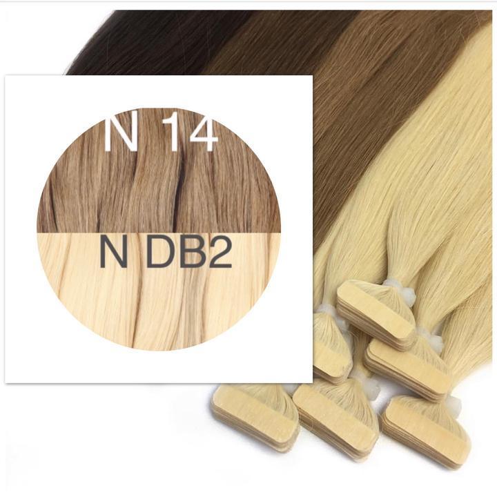 LIGHT OMBRE TAPE-IN HAIR EXTENSIONS