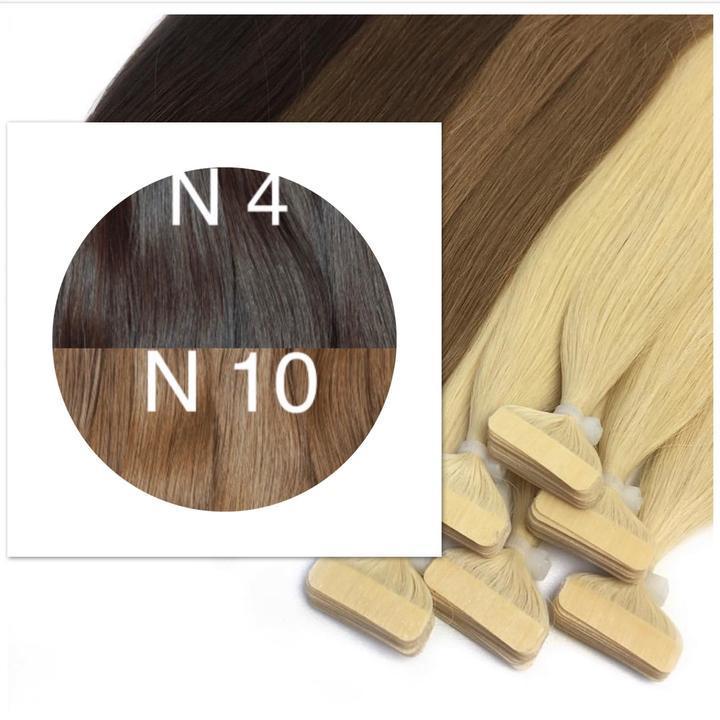 DARK OMBRE TAPE-IN HAIR EXTENSIONS