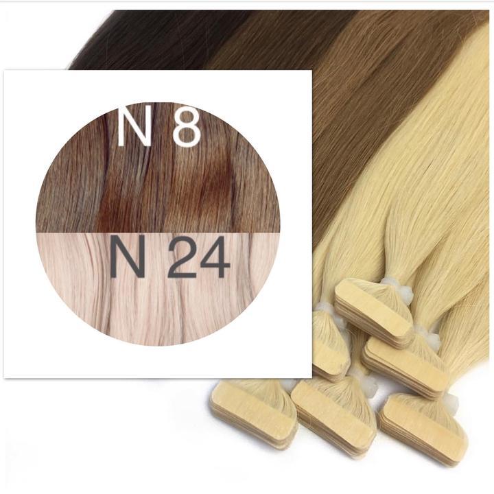 LIGHT OMBRE TAPE-IN HAIR EXTENSIONS