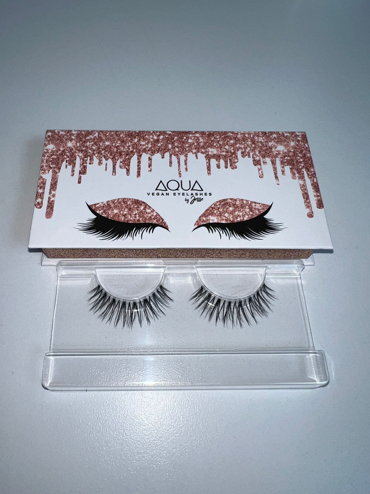 AQUA FAUX EYELASHES